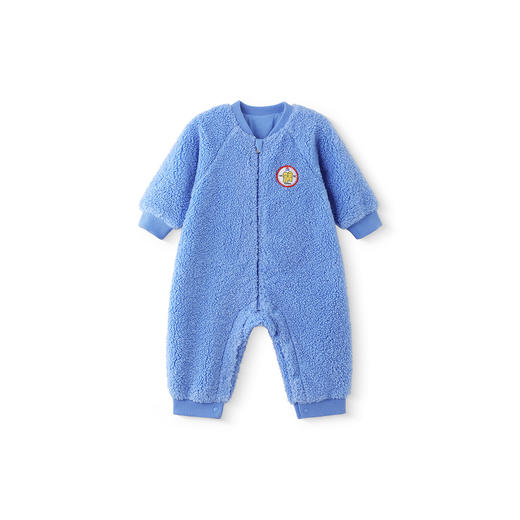 英氏婴儿连体衣秋冬长袖保暖宝宝户外衣服男童女童加绒保暖连身衣 商品图4