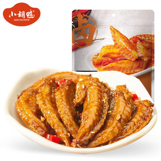 小胡鸭香辣味鸡翅尖108g 商品图0