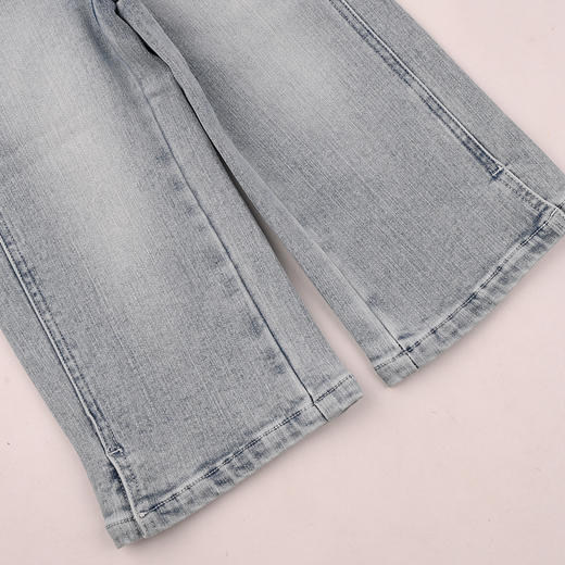 棉果果秋季新品女童永恒蓝弹力牛仔长裤M322200225439 商品图2