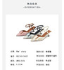 westory夏季彩色羊皮优雅尖头细高跟空鞋女56011 商品缩略图7