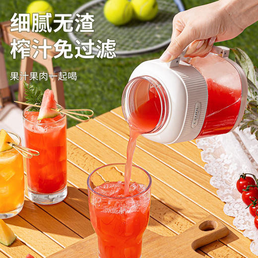 ceool总裁小姐水果榨汁机 便携式无线电多功能碎冰杯吨果汁机 商品图2