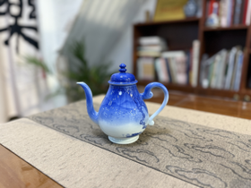 柴窑渔舟唱晚茶壶