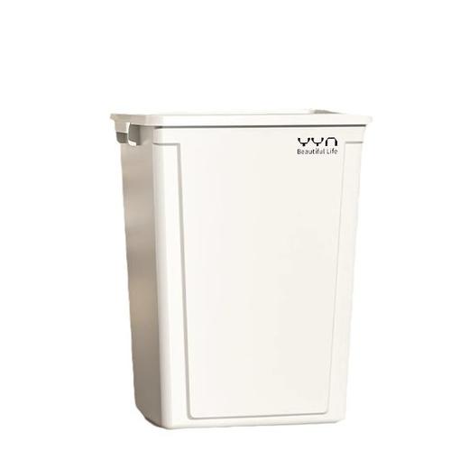 【家用大号垃圾桶】大容量商用无盖 户外塑料40L高颜值卫生间长方形60L  商品图4