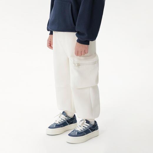 马克珍妮男童立体口袋空气休闲裤 宝宝卫裤 秋装新品裤子551291 商品图1