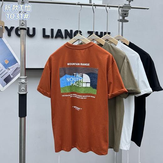 高端印花圆领短袖T恤男夏季潮流宽松男上衣   YLZ-A1031* 商品图1