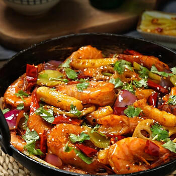 磁器口干锅酱 麻辣香锅炒菜香辣 川味麻辣烫龙虾料冒菜干锅酱258g /粮油调味 /调味品 /复合调味料 商品图2