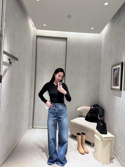 迪奥老花翻边牛仔裤（TM） 商品图4