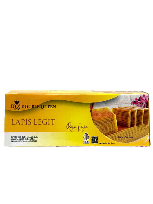 【香港直邮】Double queen 加也味千层糕 410g Lapis legit 商品图0