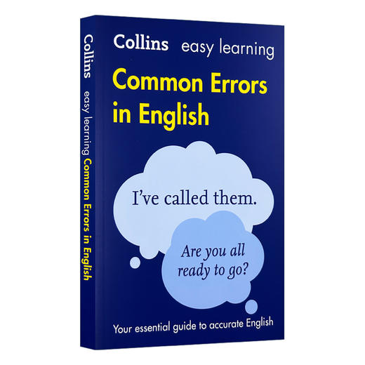 Collins柯林斯常见英文错误 英文原版 Collins Common Errors in English 提高技能 英语词汇语言学习工具书 英文版进口书籍正版 商品图0