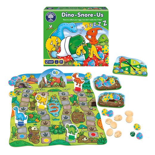 快慢狐英国Dino-Snore-Us打鼾的恐龙 儿童数感启蒙益智桌游玩具3岁+ 商品图6