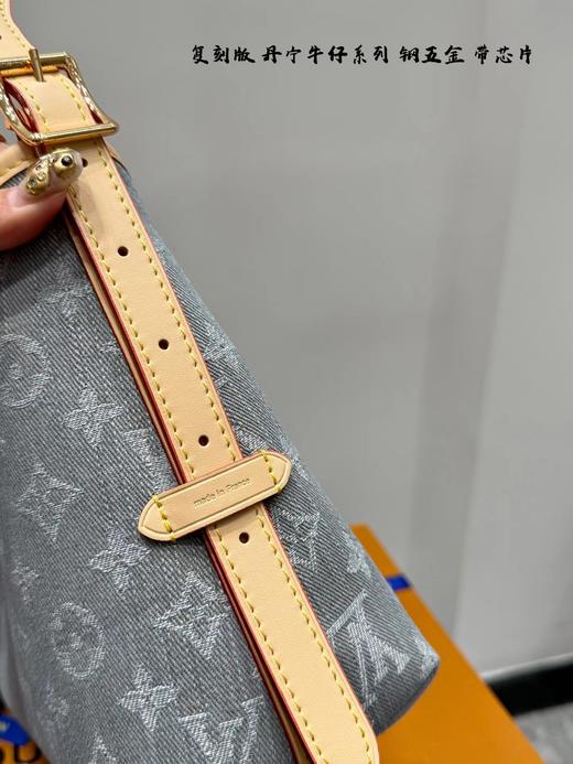 D063027丹宁牛仔carryall小号迷你托特Tote购物袋单肩包 商品图10