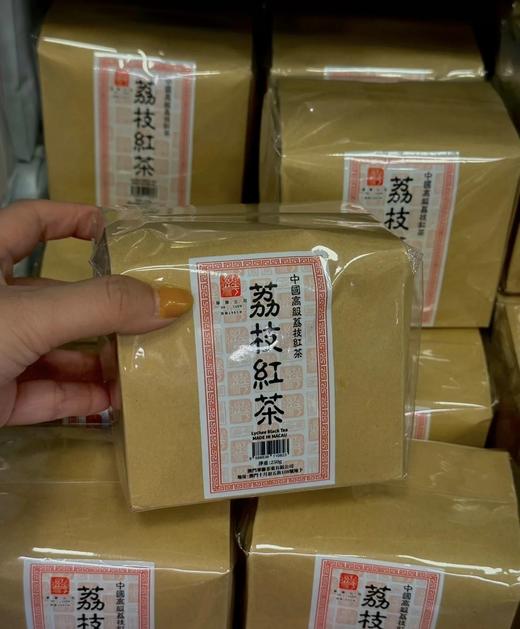 来自澳门的好货，华联荔枝红茶茶叶，百年华联茶庄当家招牌荔枝果香⁫红茶清香汤色红艳明亮茶味甘甜家里口粮茶基地直邮 商品图2