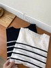 （小眠专属）莱赛尔条纹圆领短袖T恤 商品缩略图12