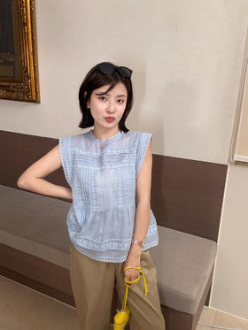 苎麻——打条背心