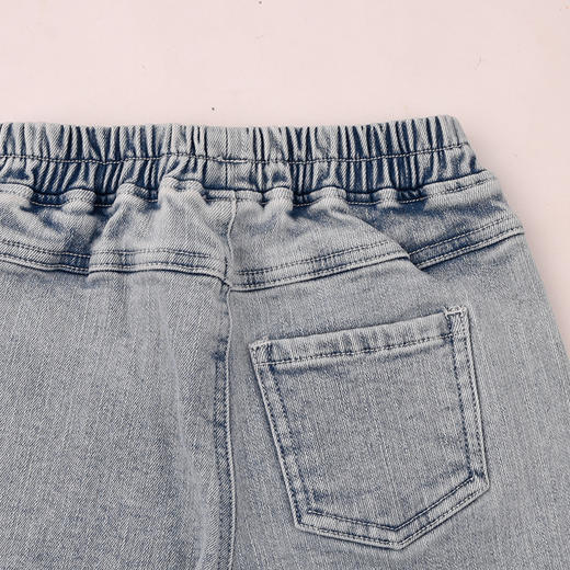 棉果果秋季新品女童永恒蓝弹力牛仔长裤M322200225439 商品图4