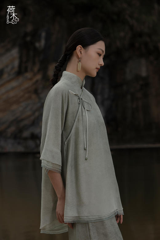 荷木HEMU丨清溪·短上衣 商品图1
