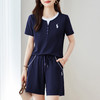 百媚生 休闲运动短袖短裤套装S92523052 商品缩略图0
