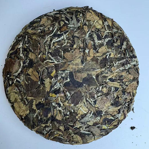 鼎茗荟丨 2012年绿牡丹饼 福鼎白茶 白牡丹 老白茶 350g 商品图2