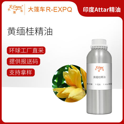 黄缅桂精油 Michelia Champaca 印度直采 原料批发芳疗护理调香 商品图0