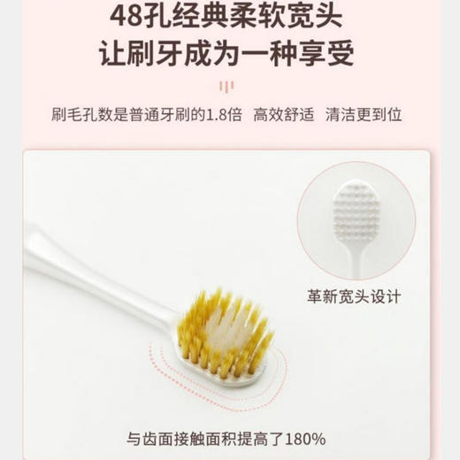 惠百施（EBISU）日本进口牙刷48孔*3支 YC 商品图1