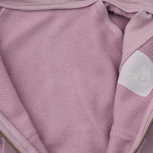 棉果果秋季新品女童风信紫针织连帽外套M322100225407 商品图3