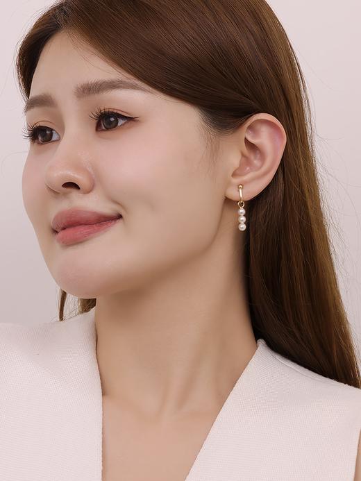 【挚友限定】Classic耳扣款-18K金羽黄金Akoya珍珠耳夹 商品图3
