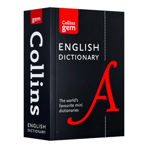Collins柯林斯英语词典 英文原版 Collins English Dictionary 进口原装正版字典辞典 柯林斯英英词典 袖珍迷你版 轻便 口袋词典 全英文版 商品图1