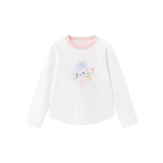 【商场同款】英氏儿童T恤长袖春秋季百搭女童T恤基础款休闲套头衫 商品图4