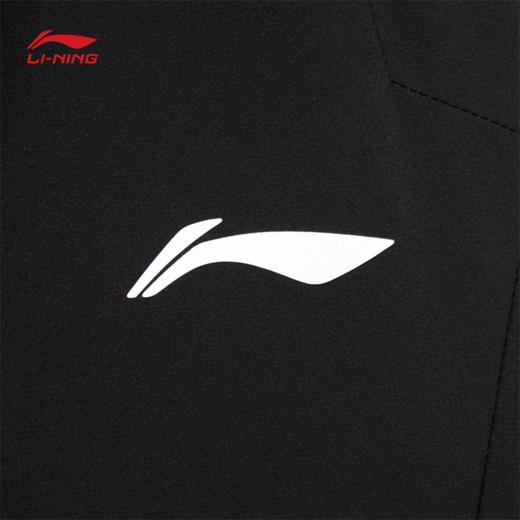 李宁健身系列男子直筒冰感舒适防泼水运动长裤AYKV553 商品图3