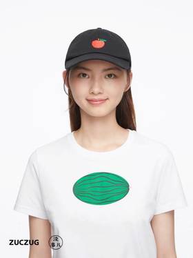 2楼素然刺绣图形棒球帽吊牌价395