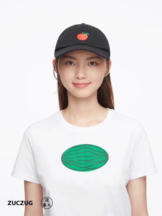 2楼素然刺绣图形棒球帽吊牌价395 商品图0