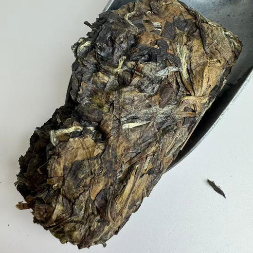 【精品老白茶】鼎茗荟丨 2008年老茶砖 寿眉 福鼎白茶 250g 商品图1