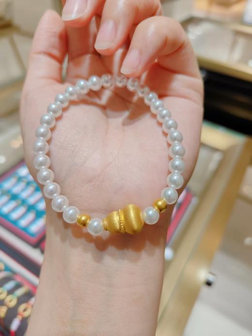 1F 北京黄金 古法拉丝工艺小葫芦 商品图0