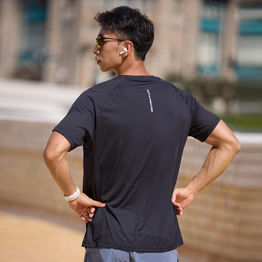 多威六边形短袖男夏季新款速干透气运动服柔软弹力T恤2252005 商品图2