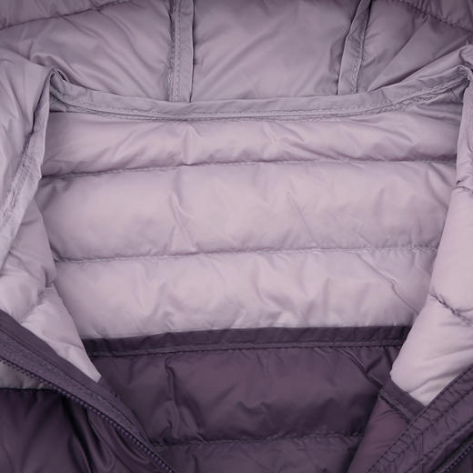 棉果果秋季新品女童绛紫色轻薄羽绒服M322102925440 商品图3