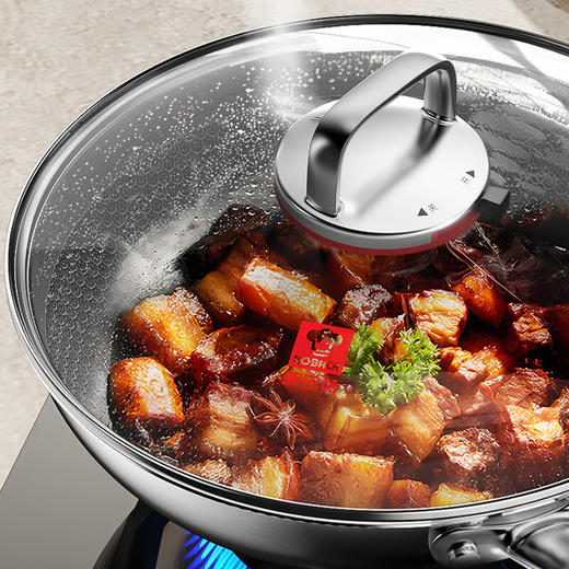 康巴赫-甄享有钛蜂窝炒锅 32cm 商品图7