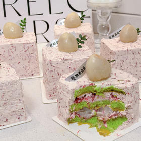 杨梅荔枝小方（3寸）