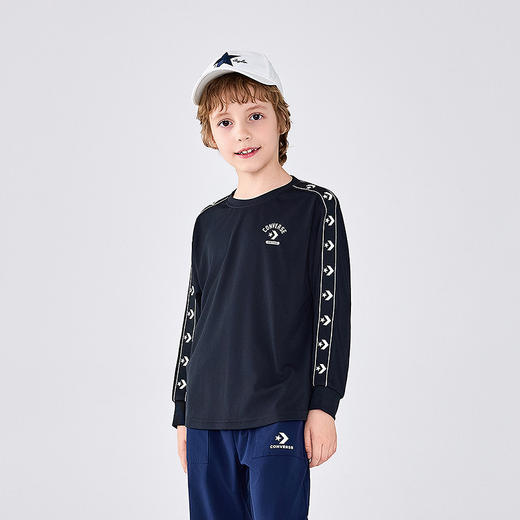 CONVERSE 秋 大童小童 儿童童装T恤 CNVN-LS-J057 商品图1