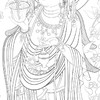 【白描线稿】敦煌壁画手绘线稿礼盒 商品缩略图2