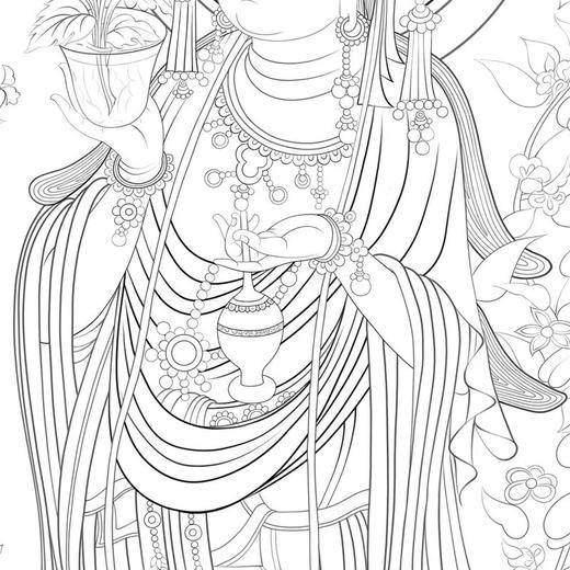 【白描线稿】敦煌壁画手绘线稿礼盒 商品图2