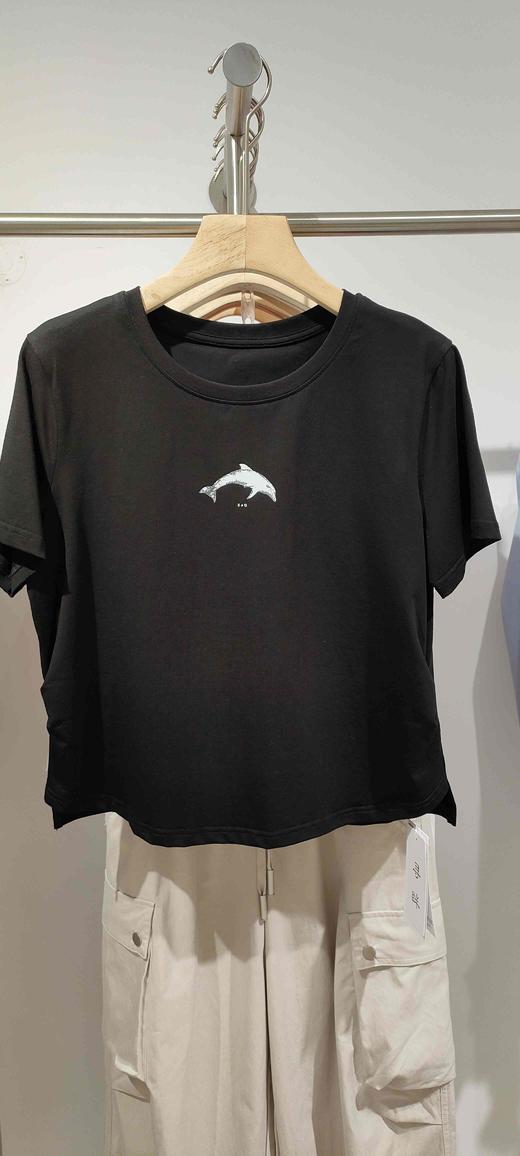 58Q036短款海豚棉T 商品图2