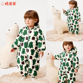 棉果果秋季新品男童混色羽绒连体衣M312722925486