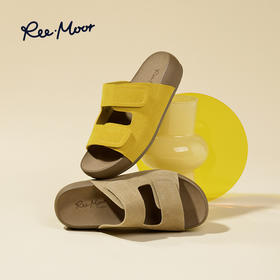 REEMOOR睿慕丨夏日福利厚底博肯拖R30549