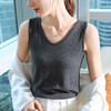 百媚生 V领可外穿遮副乳无袖坎肩上衣吊带背心X5X2282 商品缩略图5