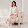 康妮雅女式长袖睡裙 商品缩略图2