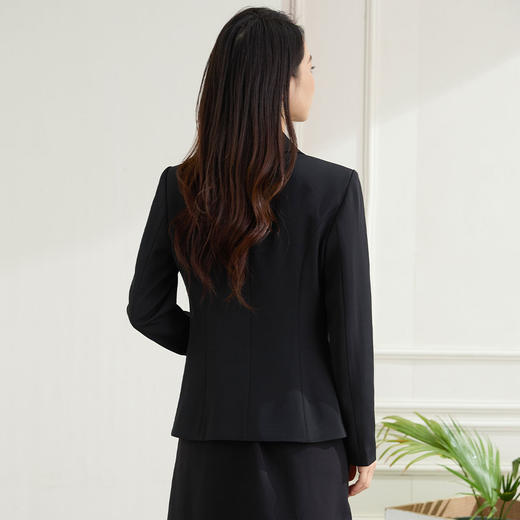 【微弹易打理】罗蒙女士西服商务休闲百搭舒适简约面试西服外套女 商品图5
