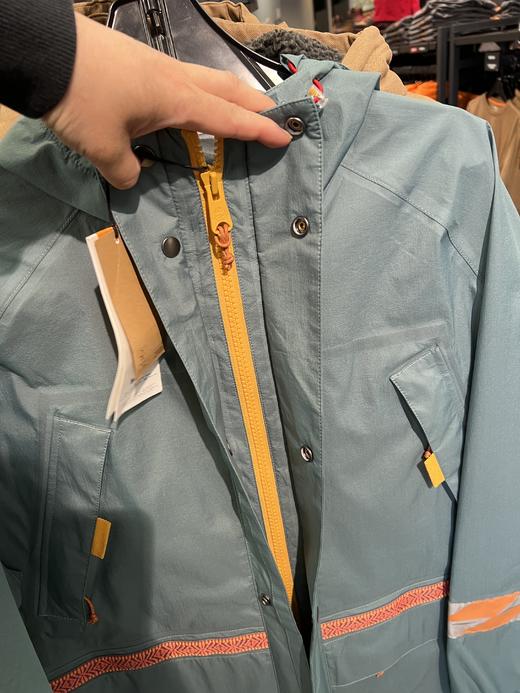 TIMBERLAND/添柏岚 男士连帽拉链防风扣撞色多口袋长袖外套 商品图2