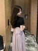 张心子【小苍兰】圆领织带气质时尚两件套套装 U2506006 商品缩略图5