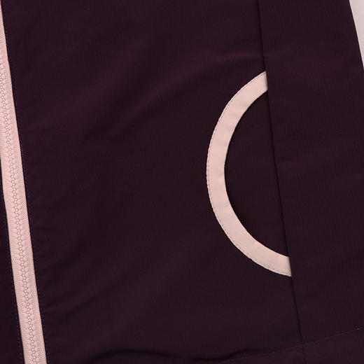 棉果果秋季新品女童绛紫色两面穿马甲M322171325406 商品图3