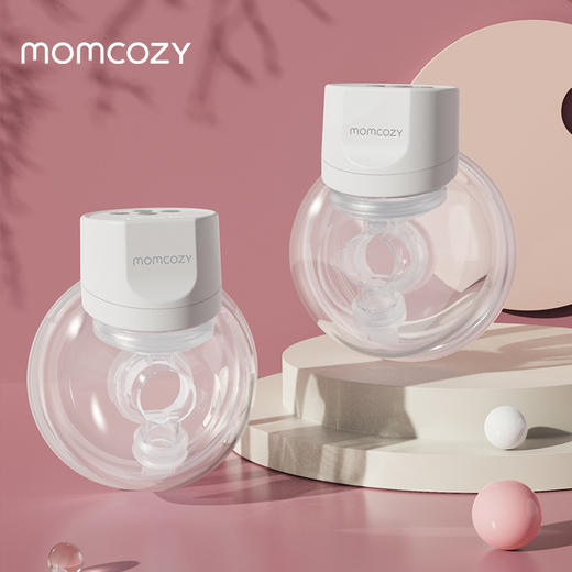 （双11秒杀价329元）Momcozy吸奶器电动免手扶穿戴式奶量开奶便携双边小碗S12-V 商品图3